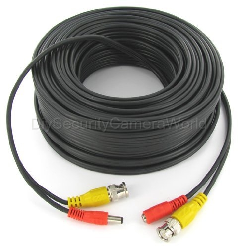 150FT Black Premade Siamese Cable